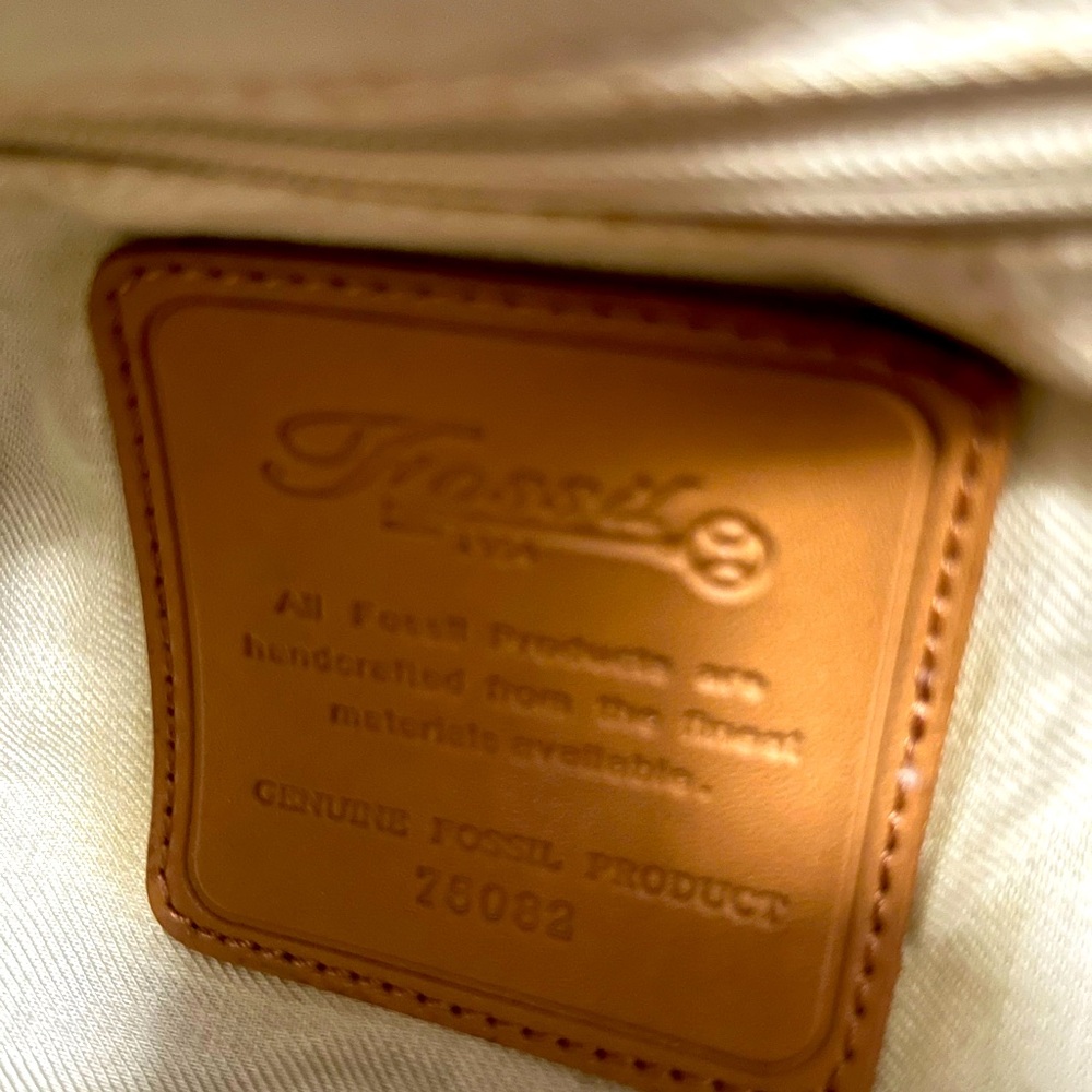 Fossil Multi Color Woven Tote With Round Woven Ta… - image 5